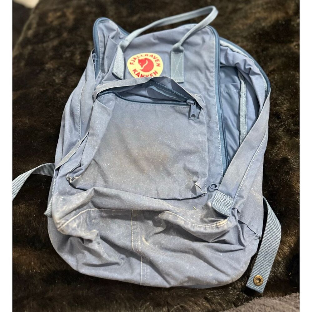 Fjallraven Kanken backpack blue academic bag